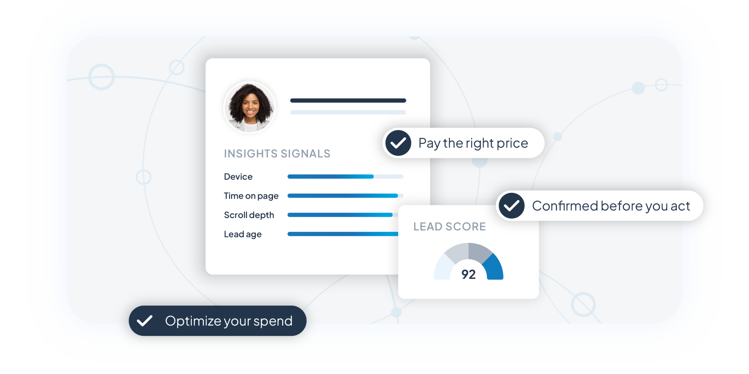 Turn lead data into better business decisions illustration